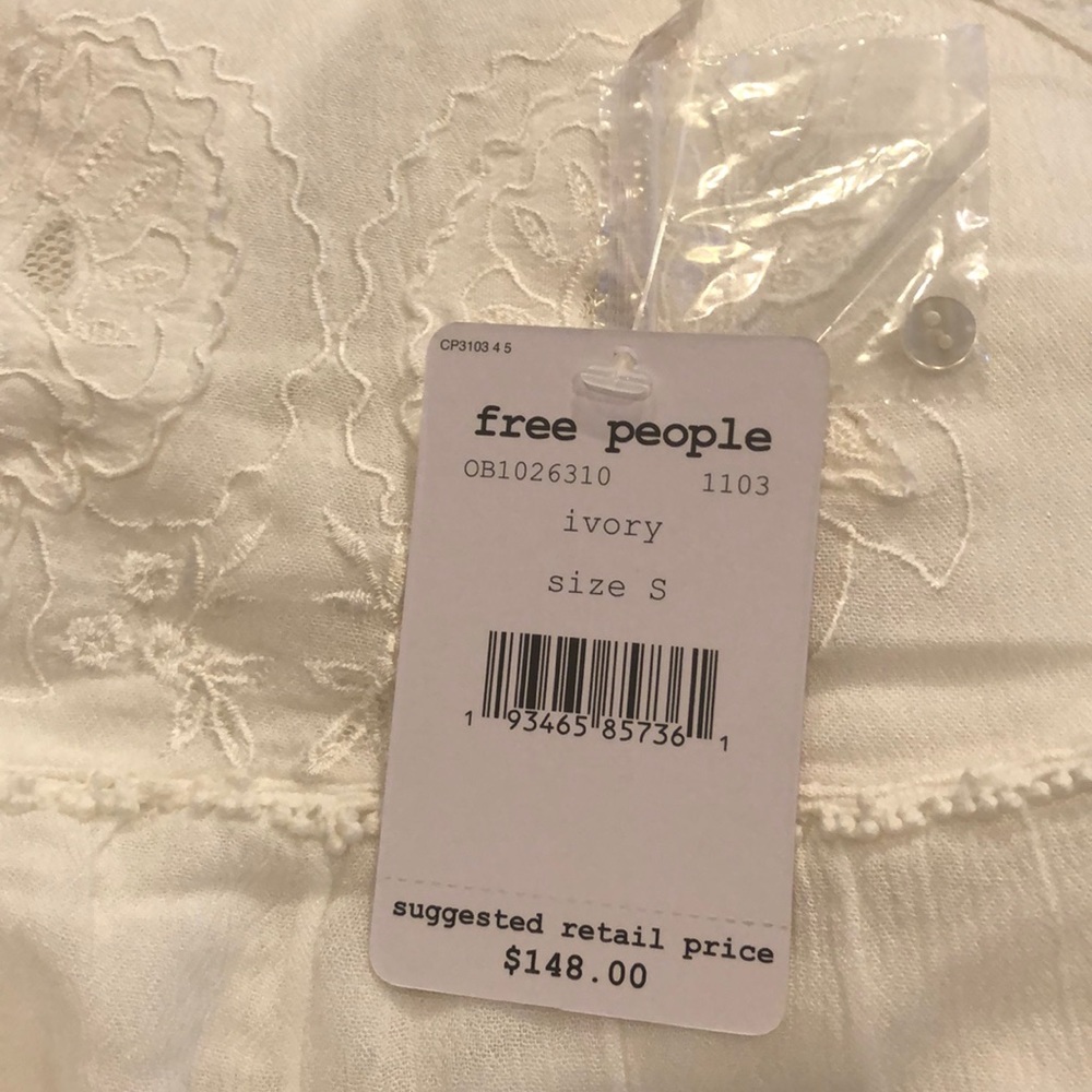 New Free People Piece of your heart dress Size S - Picture 6 of 9
